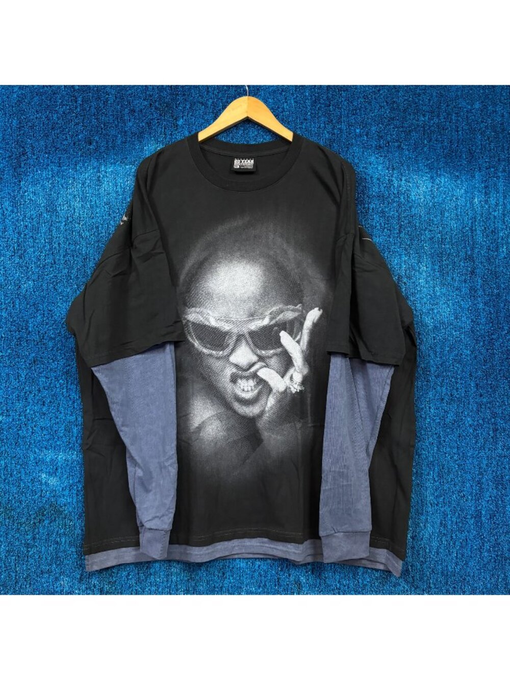 Rihanna Since 2005 R20 Baggy Pop Layered Long Sleeve Tee 2XL
